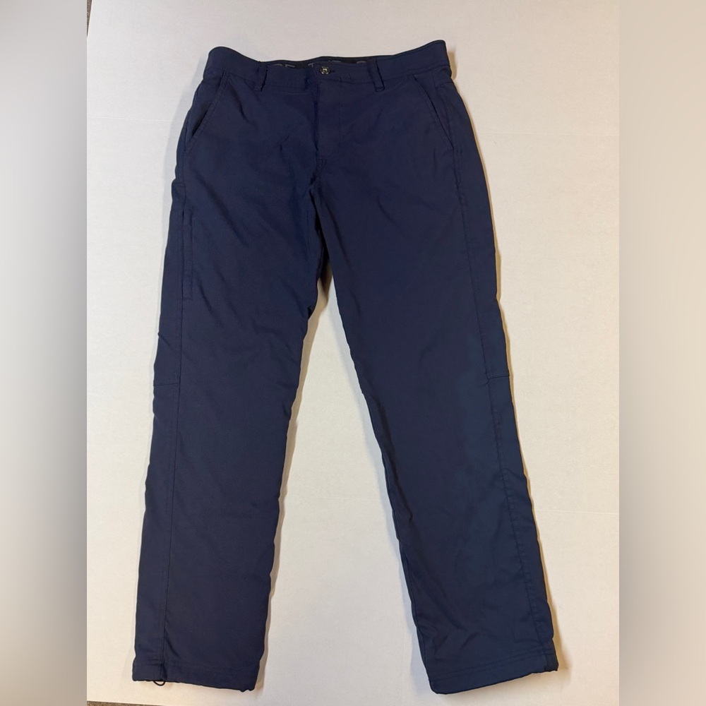 Gerry Weber Fleece Lined Thermal Men’s 32x32 Navy Blue Pants